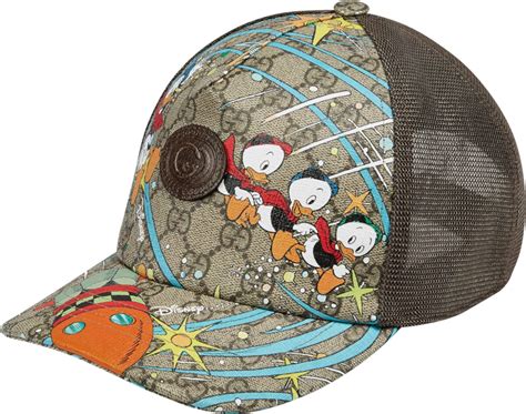 gucci x disney donald duck cap|donald duck hat.